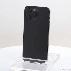 〔中古品〕 iPhone14 Pro Max 256GB スペースブラック MQ9A3J／A SIMフリー【297】