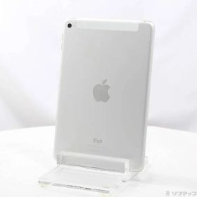 〔中古品〕 iPad mini 4 128GB シルバー MK772J／A auロック解除SIMフリー【247】