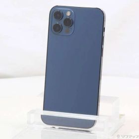 〔中古品〕 iPhone12 Pro 128GB パシフィックブルー MGM83J／A SIMフリー【344】