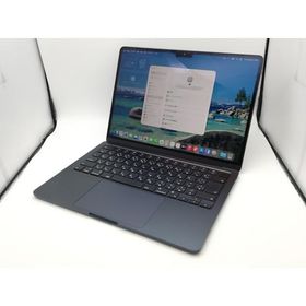 【中古】Apple MacBook Air 13インチ M2(CPU:8C/GPU:10C) 8GB/512GB ミッドナイト MLY43J/A (M2,2022)【鹿児島中町】保証期間１ヶ月【ランクB】