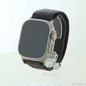 〔中古〕Apple(アップル) Apple Watch Ultra 2 GPS + Cellular 49mm チタニウムケース インディゴアルパインループ〔258-ud〕