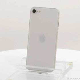 〔中古品〕 iPhone SE 第3世代 128GB スターライト MMYG3J／A SIMフリー【344】