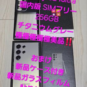 Galaxy S24 Ultra 国内版 256GB グレー 極極極極極美品！
