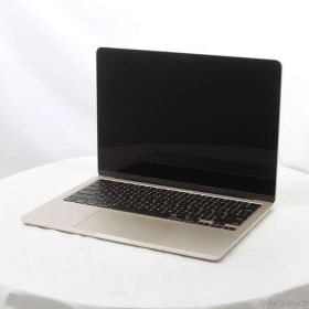 〔中古品〕 MacBook Air 13.6-inch Late-2024 MC8P4J／A Apple M3 8コアCPU_10コアGPU 24GB SSD1TB スターライト 〔15.3 Sequoia〕【262】
