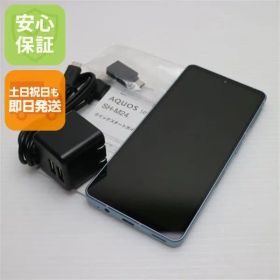 超美品 SIMフリー AQUOS sense7 SH-M24 ブルー スマホ 土日祝発送 即日発送 09000