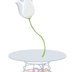 おっきなチューリップ 白 | ニコッとタウン(ニコタ)のアイテム、RMTの販売・買取一覧
