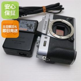 フジフイルム(富士フイルム)の超美品 FUJIFILM X-T20 ボディ シルバー M444(ミラーレス一眼)