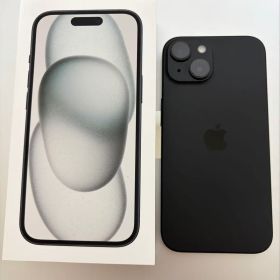 美品 iPhone15 Black ブラック 128GB