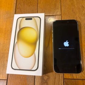 Apple iPhone 15イエロー色 本体