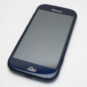 フジツウ(富士通)の新品同様 F-42A らくらくスマートフォン ネイビー M000(スマートフォン本体)