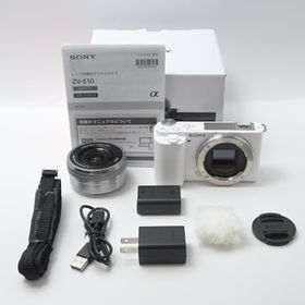ソニー SONY VLOGCAM ZV-E10L W