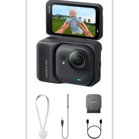 インスタスリーシックスティ(insta360)のInsta360 GO ULTRA STANDARD BUNDLE MIDNI(ビデオカメラ)