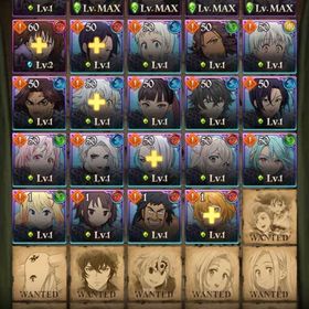 安心‼️引退垢‼️全体等級約900万‼️ | グラクロのアカウントデータ、RMTの販売・買取一覧