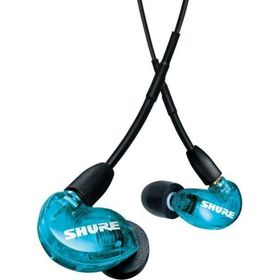 Shure AONIC215 高遮音性イヤホン (ブルー) [SE215DYBL+UNI-A] ヘッドフォン