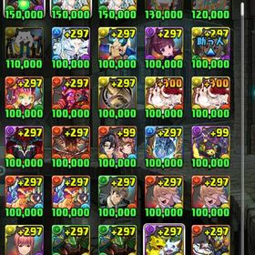 🌸引退垢 ランク974 🌸2021年スタート コラボ、環境多数 | パズドラ(パズル＆ドラゴンズ)のアカウントデータ、RMTの販売・買取一覧