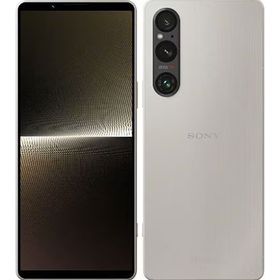 【中古】 Xperia 1 V SOG10[256GB] au プラチナシルバ… au/UQ mobile 状態A 256GB