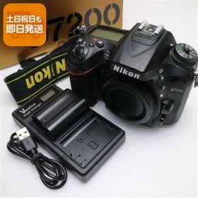 超美品 D7200 ボディ ブラック 即日発送 一眼レフ Nikon 本体 あすつく 土日祝発送OK