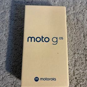 【新品未使用】moto g 05 motorola ミスティブルー 【未開封】