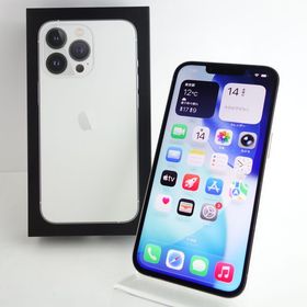 【ジャンク】iPhone13 Pro 128GB シルバー 電池100％ 非正規修理