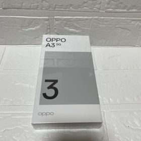 【新品未開封】OPPO A3 5G ブラック