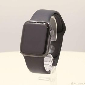 〔中古〕Apple(アップル) Apple Watch Series 6 GPS 40mm スペースグレイアルミニウムケース ブラックスポーツバンド〔297-ud〕