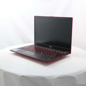 【中古】FUJITSU(富士通） LIFEBOOK UH75／B3 FMVU75B3R サテンレッド 〔Windows 10〕 【305-ud】