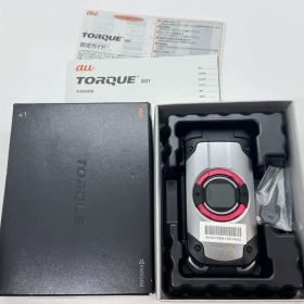 「中古品」Kyocera(京セラ)TORQUE X01 KYF33SSA SIKVER シルバー【管理番号：W111411】