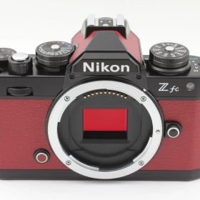 【ショット数 1,212枚】Nikon ニコン Zfc ボディ エクステリア クリムゾンレッド