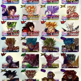 ウルトラ、LL最新まで完凸多数 | ドラゴンボールレジェンズのアカウントデータ、RMTの販売・買取一覧