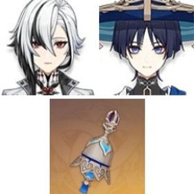 天空の脊+天空の傲+夢見月瑞希+トゥライトゥーラの記憶+モナ+放浪者1凸+ディシア+アルレッキーノ | 原神のアカウントデータ、RMTの販売・買取一覧