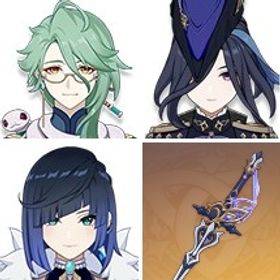 即対応|赦罪+天空の脊+白朮+クロリンデ2凸+モナ1凸+ジン1凸+夜蘭+夢見月瑞希|引退垢 | 原神のアカウントデータ、RMTの販売・買取一覧