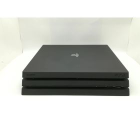 【中古】SONY PlayStation4 Pro ジェット・ブラック 1TB CUH-7000BB01【静岡】保証期間1ヶ月【ランクB】