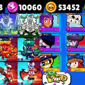 ✨️5万コイン✨️ハイチャスキン／限定スキン✨️パワー11×9ガチバトル可 | ブロスタ(ブロウルスターズ)のアカウントデータ、RMTの販売・買取一覧