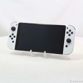 【中古】Nintendo(任天堂) Nintendo Switch 有機ELモデル Joy-Con(L)／(R) ホワイト 【269-ud】