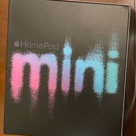 【展示品 おまけ付き】Apple HomePod mini スペースグレイ MY5G2J/A スマートスピーカー Apple Music iTunes Apple Podcast iPhone iPad