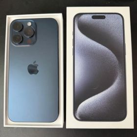 iPhone 15 Pro Max 256GB ブルーチタニウム【美品】