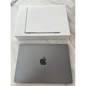 マック(Mac (Apple))のmacbook air m2 8gb 256gb 美品(ノートPC)