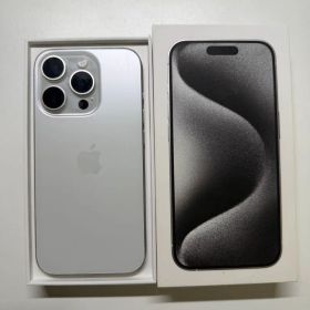 iPhone 15 pro 128GB ホワイトチタニウム