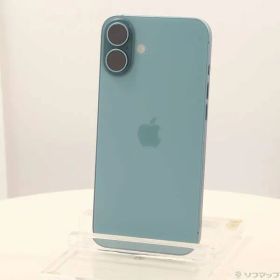 〔中古品〕 iPhone16 Plus 128GB ティール MXVF3J／A SIMフリー【349】