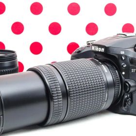 Nikon ニコン D7100❤ダブルレンズ❤スマホ転送❤初心者セット＆高速連射