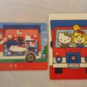 amiiboカード リラ シール付き アミーボカード サンリオ キティ どうぶつの森 Switch