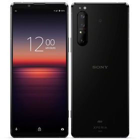 ★訳あり品★SIMフリー SOG01 Xperia 1 II 128GB ブラック