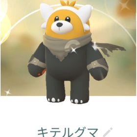 9569【PTC】国産！色違いキテルグマ マント | ポケモンGOのアカウントデータ、RMTの販売・買取一覧