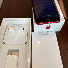 Apple iPhone SE2 (赤) 本体 + 付属品