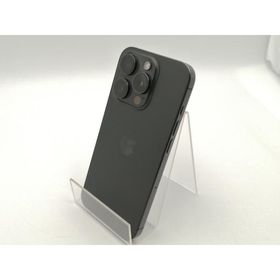 【中古】Apple 国内版 【SIMフリー】 iPhone 15 Pro 128GB ブラックチタニウム MTU73J/A【ECセンター】保証期間１ヶ月【ランクB】