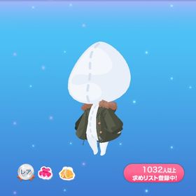 一点300円ロングモッズコート_gr | ポケコロのアイテム、RMTの販売・買取一覧