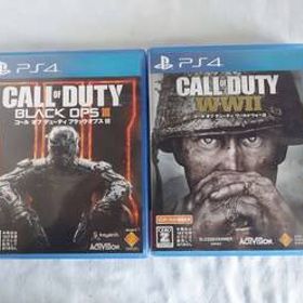 ●PS4 コール オブ デューティ ワールドウォーII/コール オブ デューティ ブラックオプスIII ゲームソフト●