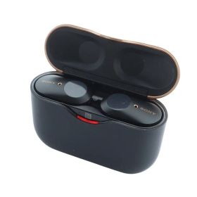 ソニー SONY ワイヤレス ノイズキャンセリング ステレオ ヘッドセット イヤホン ロゴ オーディオ 動作確認済 黒 ブラック WF-1000XM3 ■GY11 /MQ