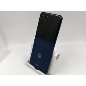 【中古】MOTOROLA 国内版 【SIMフリー】 motorola razr 60 PANTONE Gibraltar Sea 12GB 512GB【千葉】保証期間１ヶ月【ランクA】