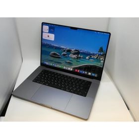 【中古】Apple MacBook Pro 16インチ CTO (2021) M1 Pro(CPU:10C/GPU:16C)/16G/512G/スペースグレイ【京都】保証期間１ヶ月【ランクC】